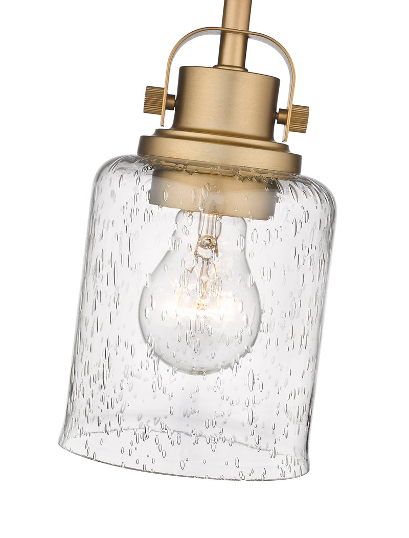 Kinsley 1 Light 5.25" Flush Mount in Heirloom Gold