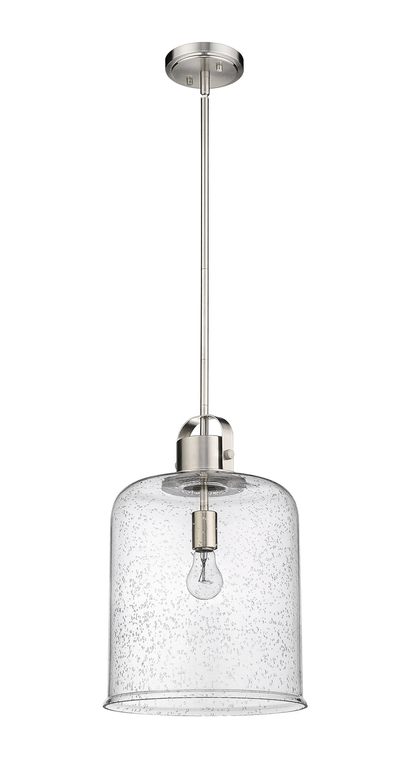 Kinsley 1 Light 12" Pendant in Brushed Nickel