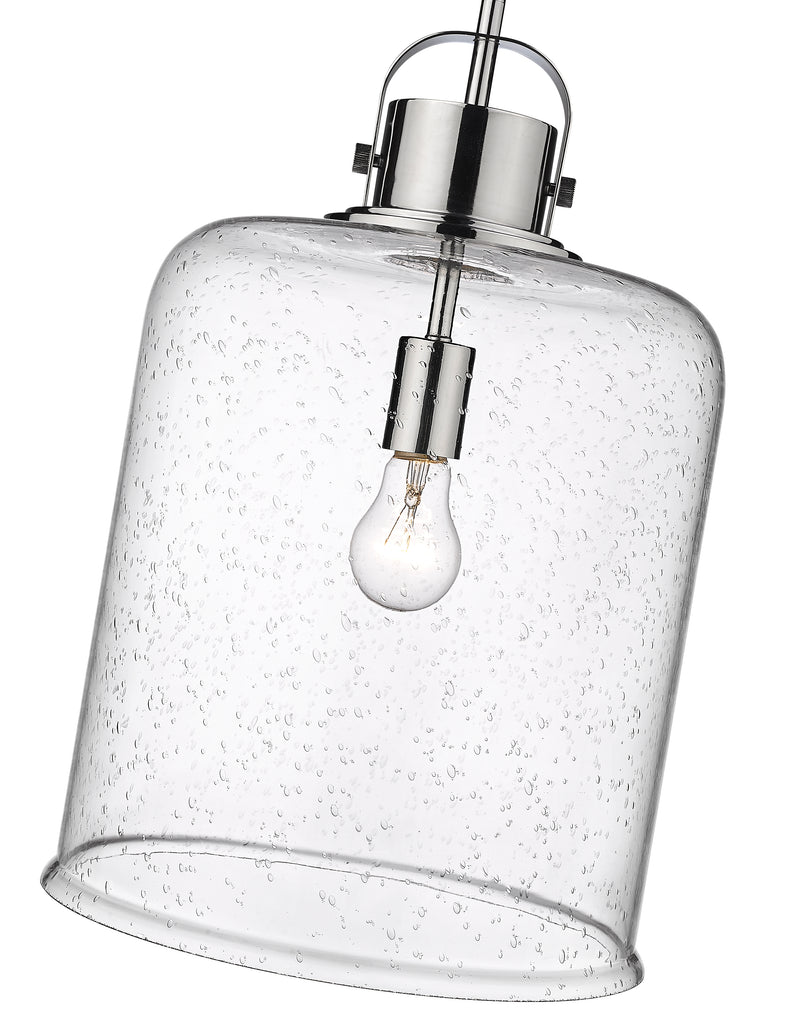 Kinsley 1 Light 12" Pendant in Chrome