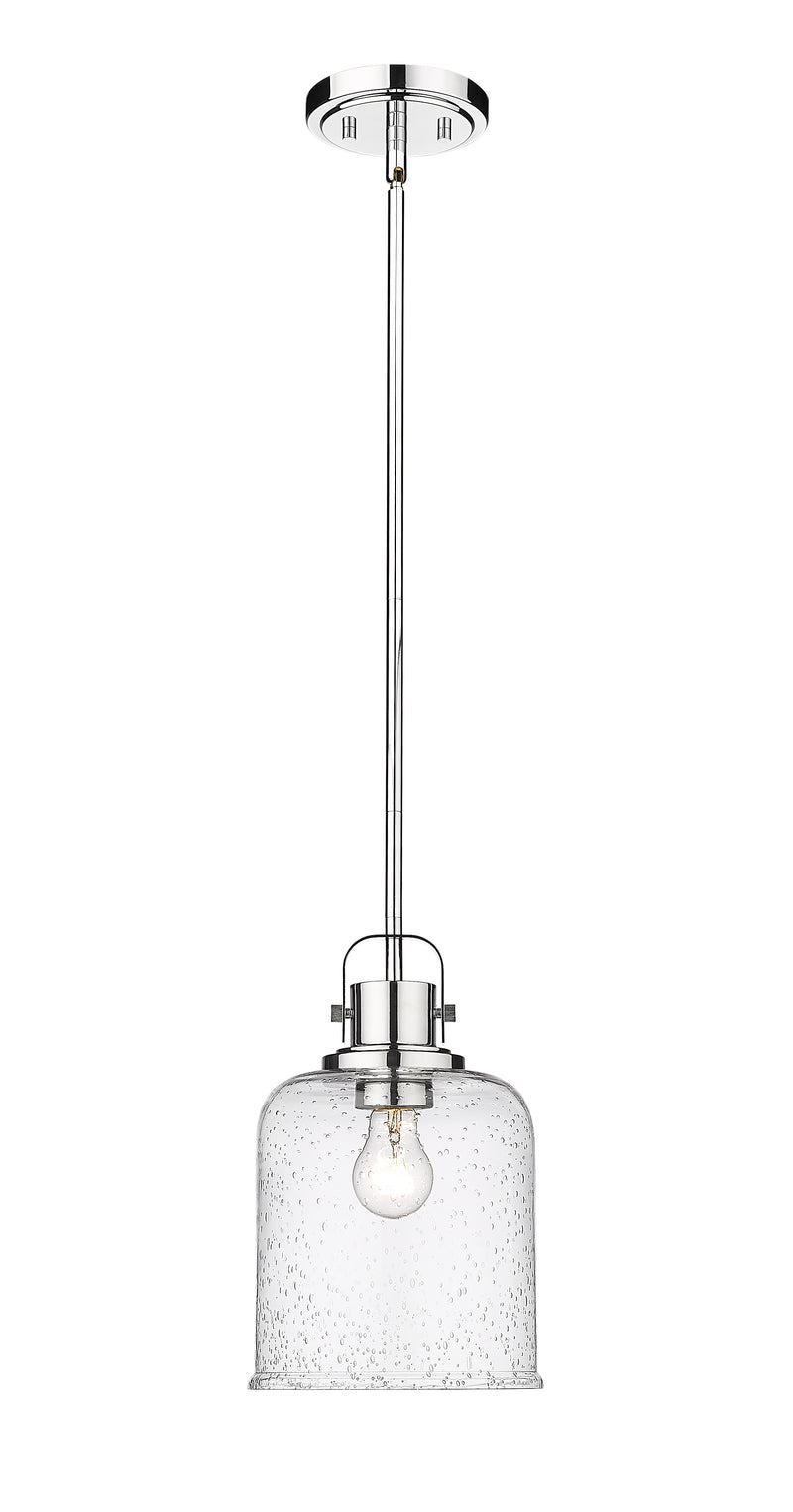 Kinsley 1 Light 8" Pendant in Chrome
