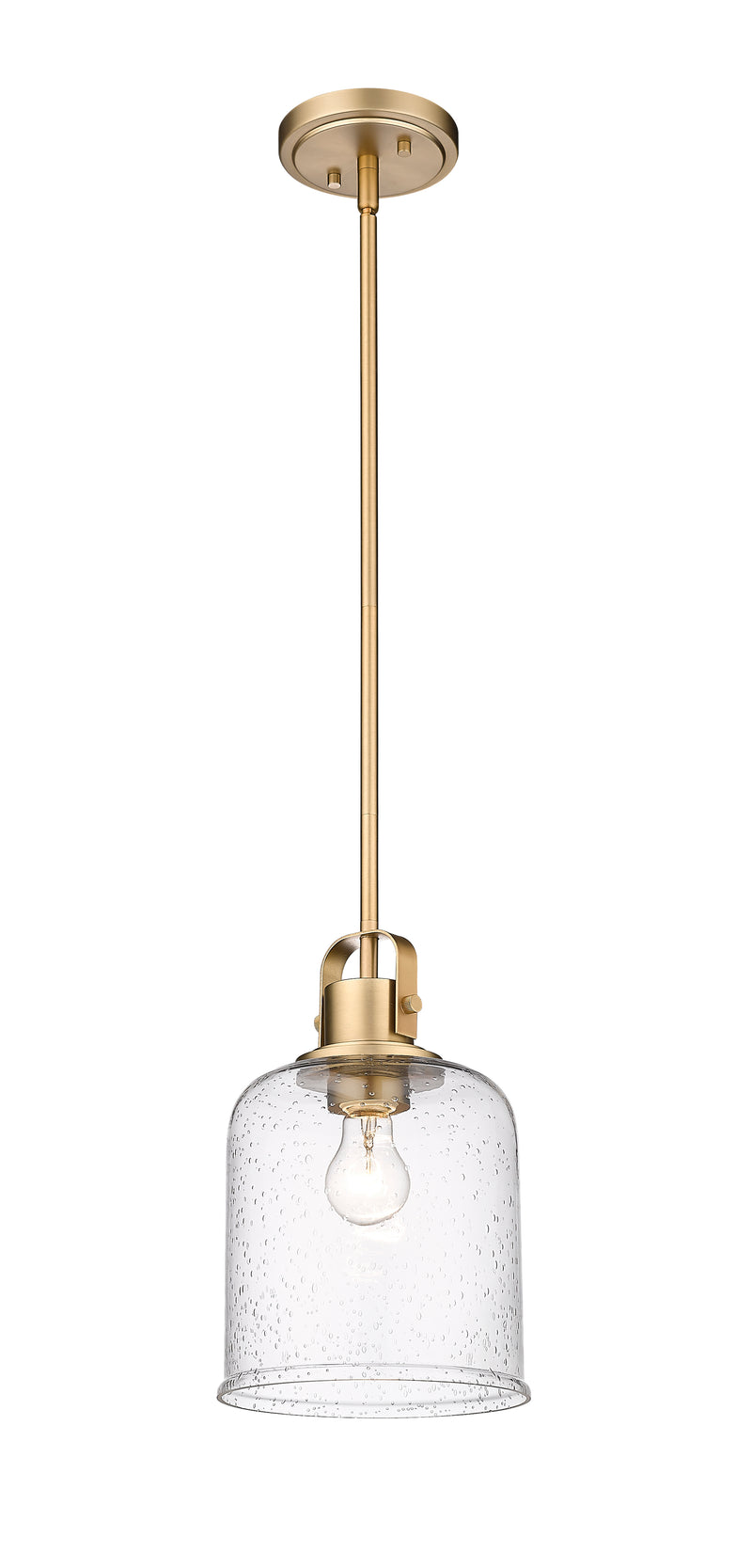 Kinsley 1 Light 8" Pendant in Heirloom Gold