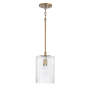 Emerson Mini Pendant in Aged Brass