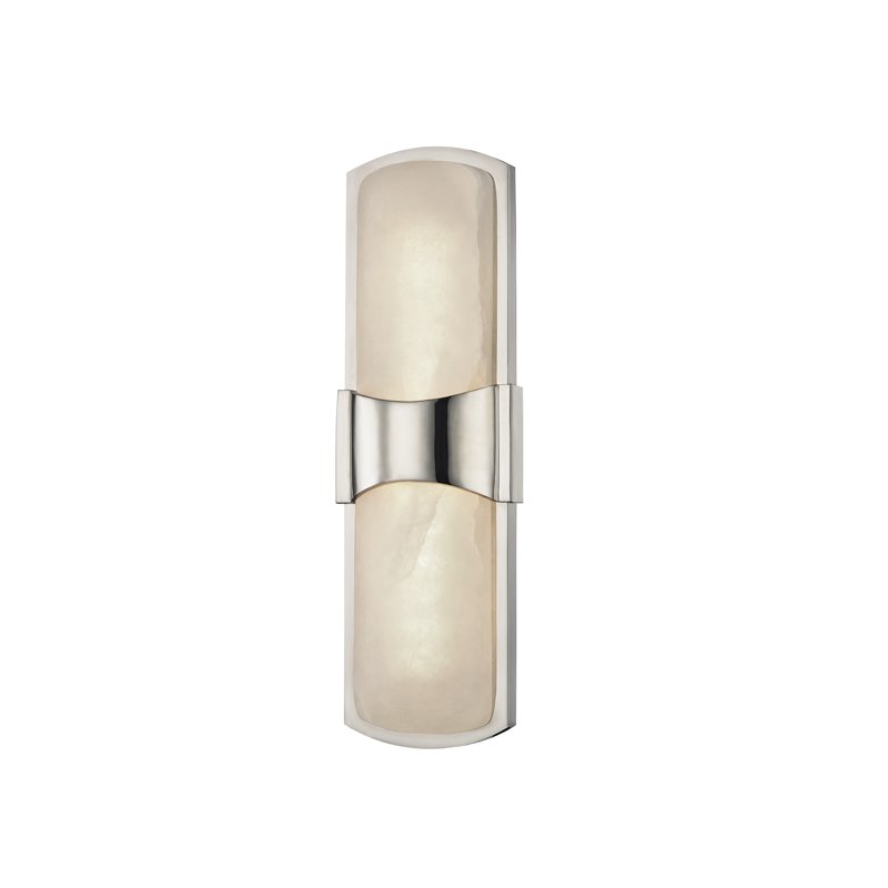 Valencia 15" Wall Sconce in Polished Nickel