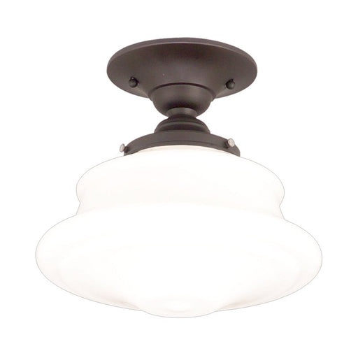 Petersburg Large Semi-Flush Mount in Old Bronze