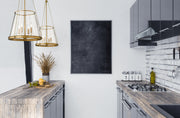 Prescott 4 Light 18" Pendant in Rubbed Brass in a room setting