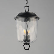 Prescott 3 Light Outdoor Pendant in Dark Bronze