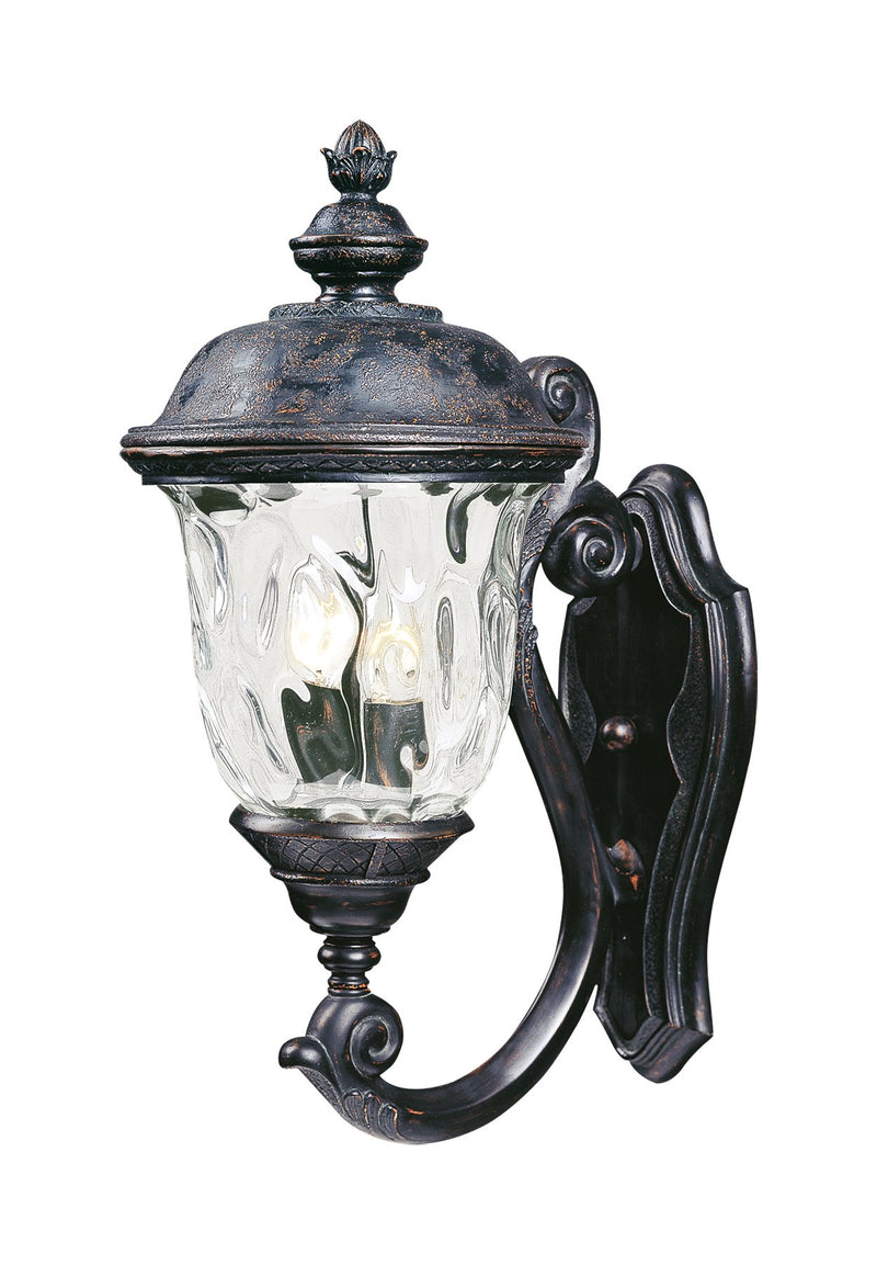 Carriage House DC 20" 2 Light Outdoor Wall Lantern (Model 3423) in Oriental Bronze