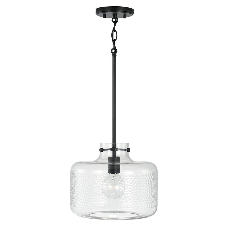 Brighton Mini Pendant in Matte Black