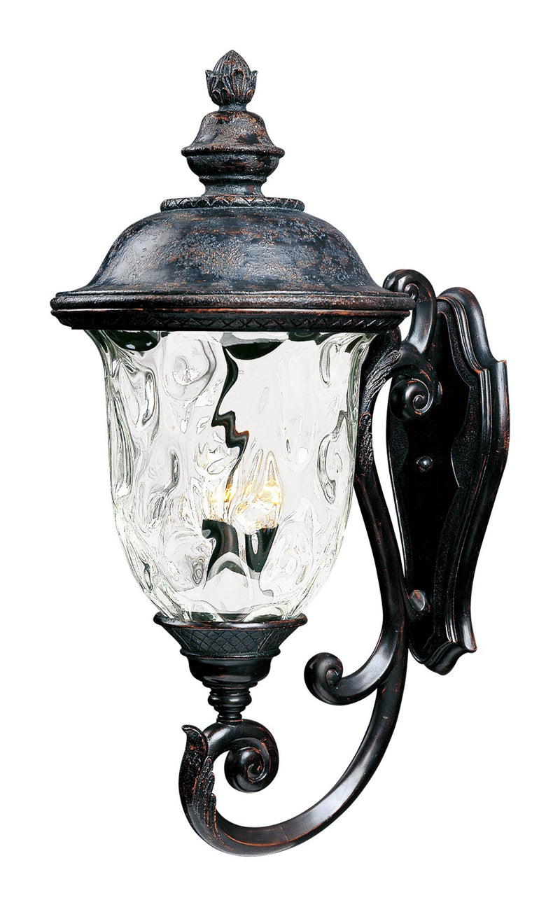 Carriage House DC 31" 3 Light Outdoor Wall Lantern (Model 3425) in Oriental Bronze