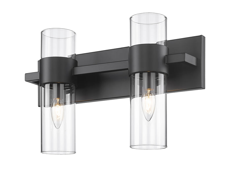 Lawson 2 Light 17" Vanity in Matte Black