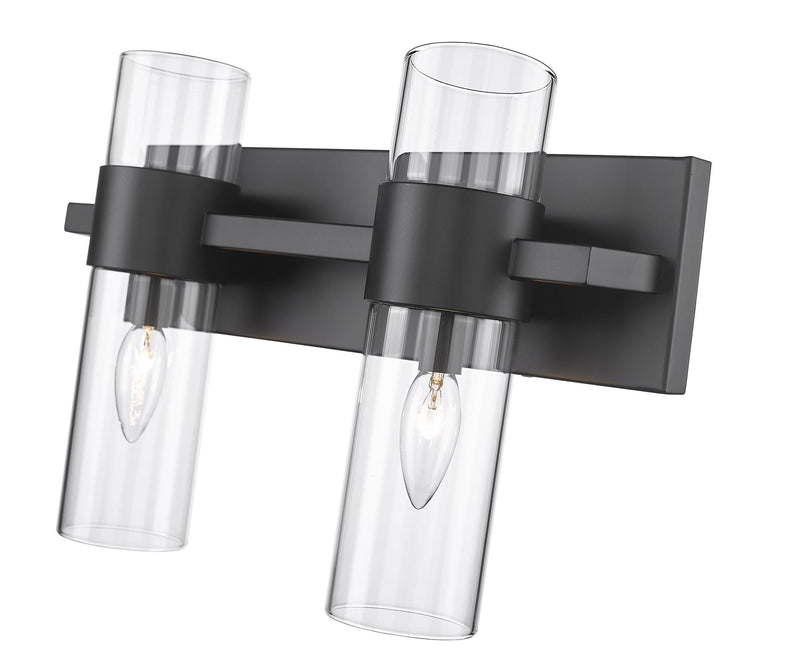 Lawson 2 Light 17" Vanity in Matte Black