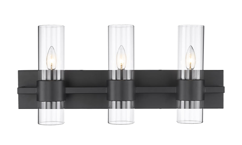 Lawson 3 Light 25" Vanity in Matte Black