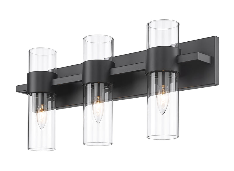 Lawson 3 Light 25" Vanity in Matte Black