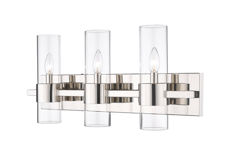 Lawson 3 Light 25" Vanity in Polished Nickel