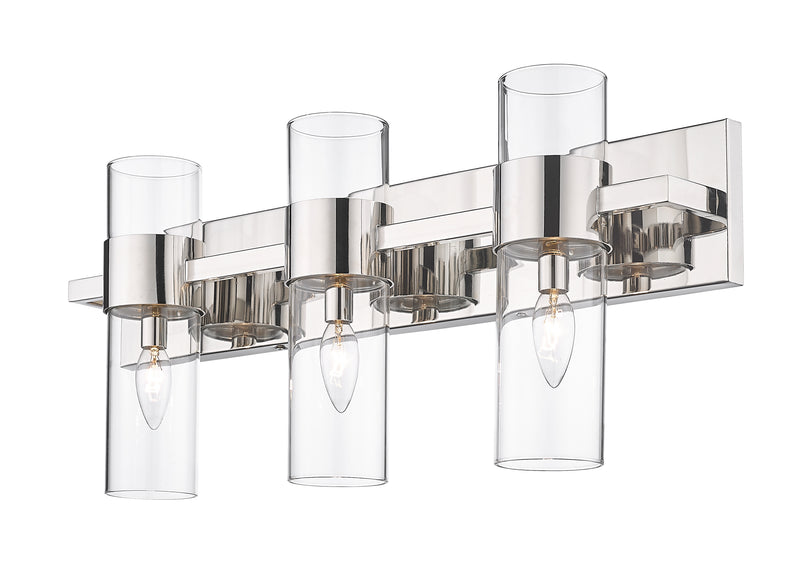 Lawson 3 Light 25" Vanity in Polished Nickel