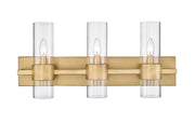 Lawson 3 Light 25" Vanity in Rubbed Brass