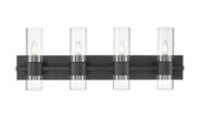 Lawson 4 Light 32" Vanity in Matte Black