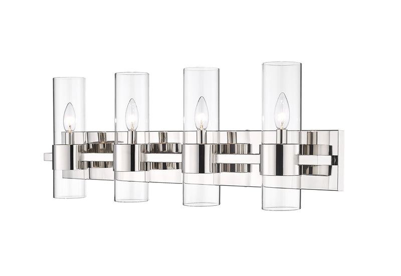 Lawson 4 Light 32" Vanity in Polished Nickel