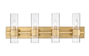 Lawson 4 Light 32" Vanity in Rubbed Brass
