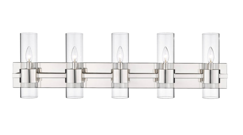 Lawson 5 Light 38" Vanity in Polished Nickel