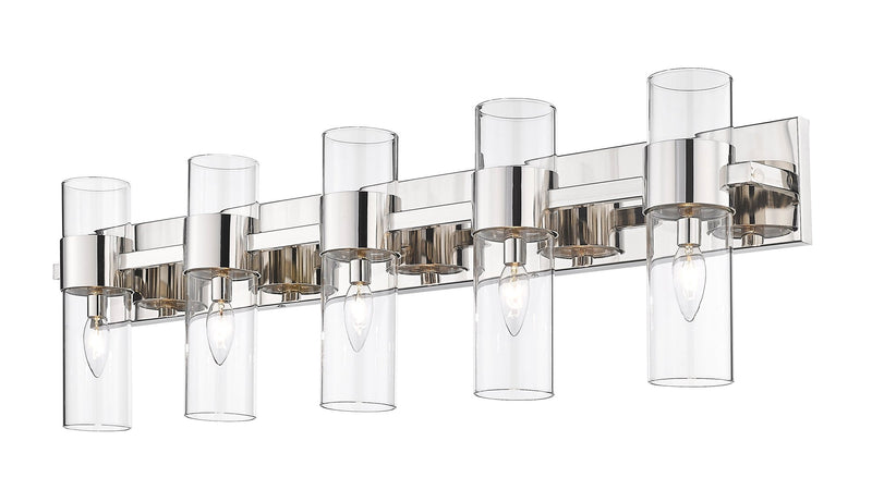 Lawson 5 Light 38" Vanity in Polished Nickel