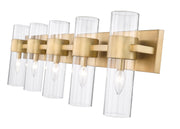Lawson 5 Light 38" Vanity in Rubbed Brass