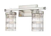 Archer 2 Light 17.75" Vanity in Brushed Nickel