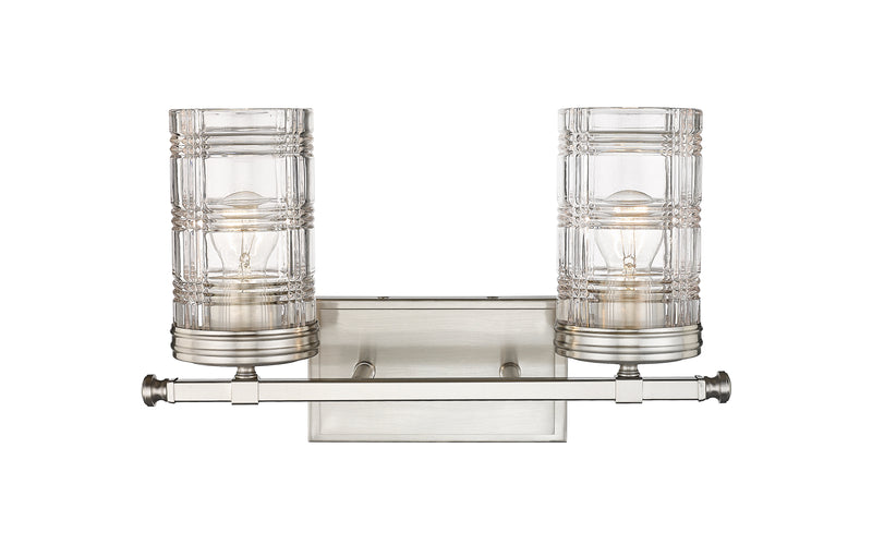 Archer 2 Light 17.75" Vanity in Brushed Nickel