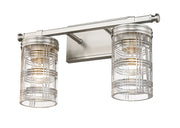 Archer 2 Light 17.75" Vanity in Brushed Nickel
