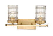 Archer 2 Light 17.75" Vanity in Heirloom Gold