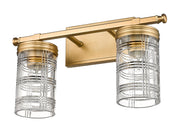 Archer 2 Light 17.75" Vanity in Heirloom Gold