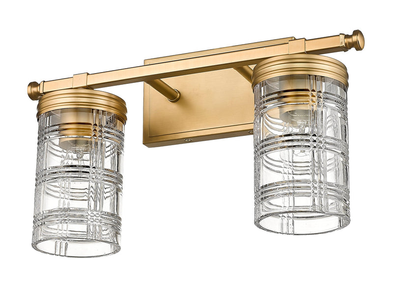 Archer 2 Light 17.75" Vanity in Heirloom Gold