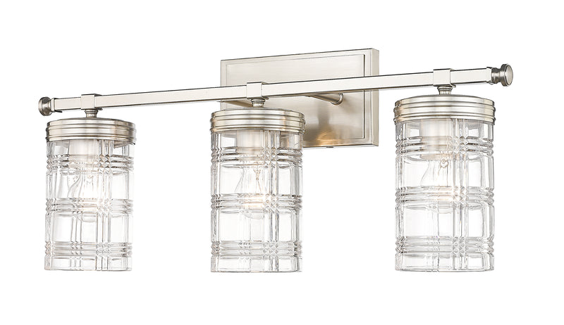 Archer 3 Light 25" Vanity in Brushed Nickel