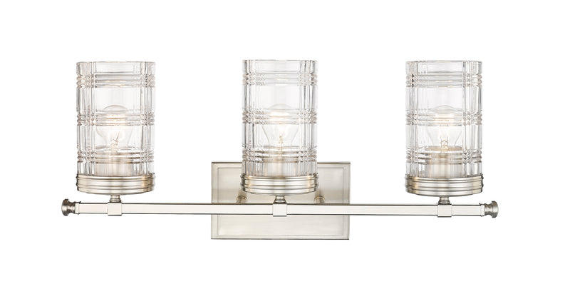 Archer 3 Light 25" Vanity in Brushed Nickel