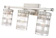 Archer 3 Light 25" Vanity in Brushed Nickel