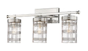 Archer 3 Light 25" Vanity in Polished Nickel