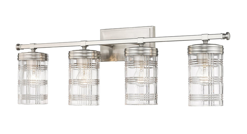 Archer 4 Light 32.75" Vanity in Brushed Nickel