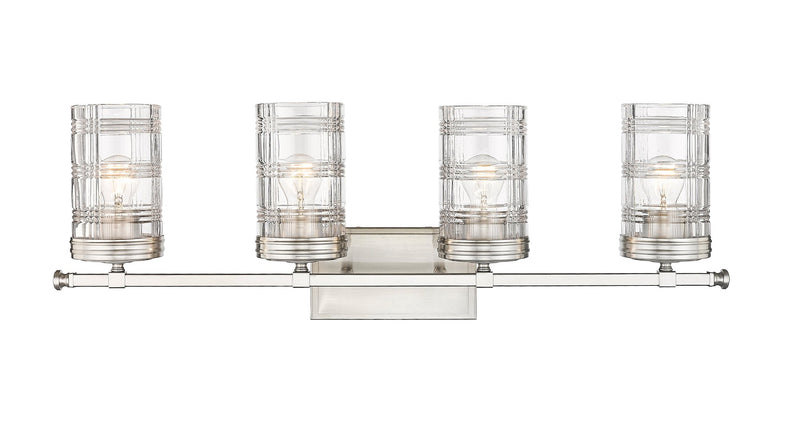 Archer 4 Light 32.75" Vanity in Brushed Nickel