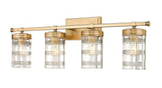 Archer 4 Light 32.75" Vanity in Heirloom Gold
