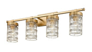 Archer 4 Light 32.75" Vanity in Heirloom Gold