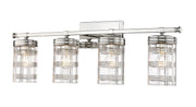 Archer 4 Light 32.75" Vanity in Polished Nickel