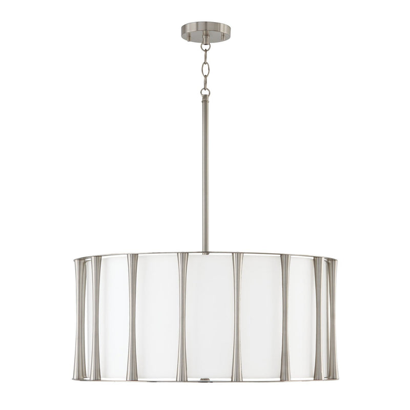 Bodie 4-Light Pendant in Brushed Nickel