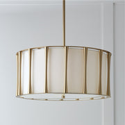 Bodie 4-Light Pendant in Matte Brass