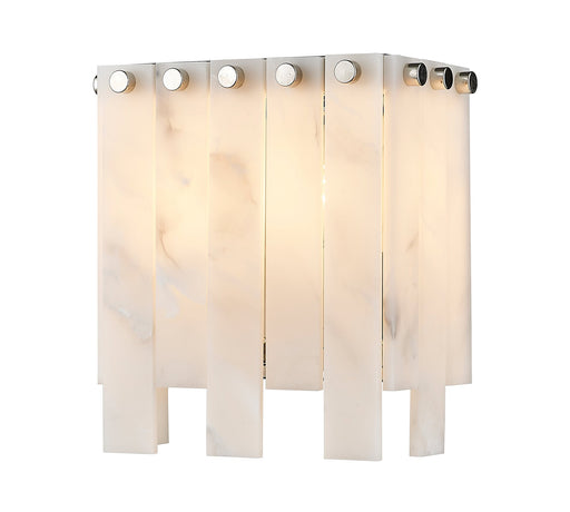 Viviana 2 Light 7.5" Wall Sconce in Polished Nickel