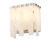 Viviana 2 Light 7.5" Wall Sconce in Polished Nickel