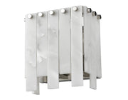 Viviana 2 Light 7.5" Wall Sconce in Polished Nickel