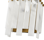 Viviana 2 Light 7.5" Wall Sconce in Rubbed Brass
