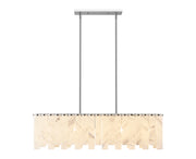Viviana 5 Light 40.75" Linear Pendant in Polished Nickel