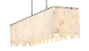 Viviana 7 Light 49" Linear Pendant in Polished Nickel