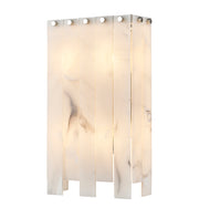Viviana 4 Light 9.5" Wall Sconce in Polished Nickel